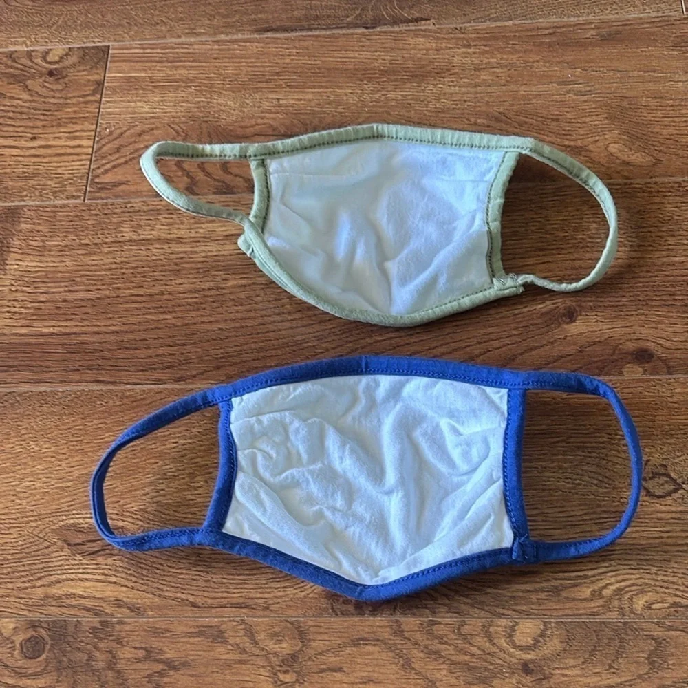 Star Wars Green and Blue Character Face Masks